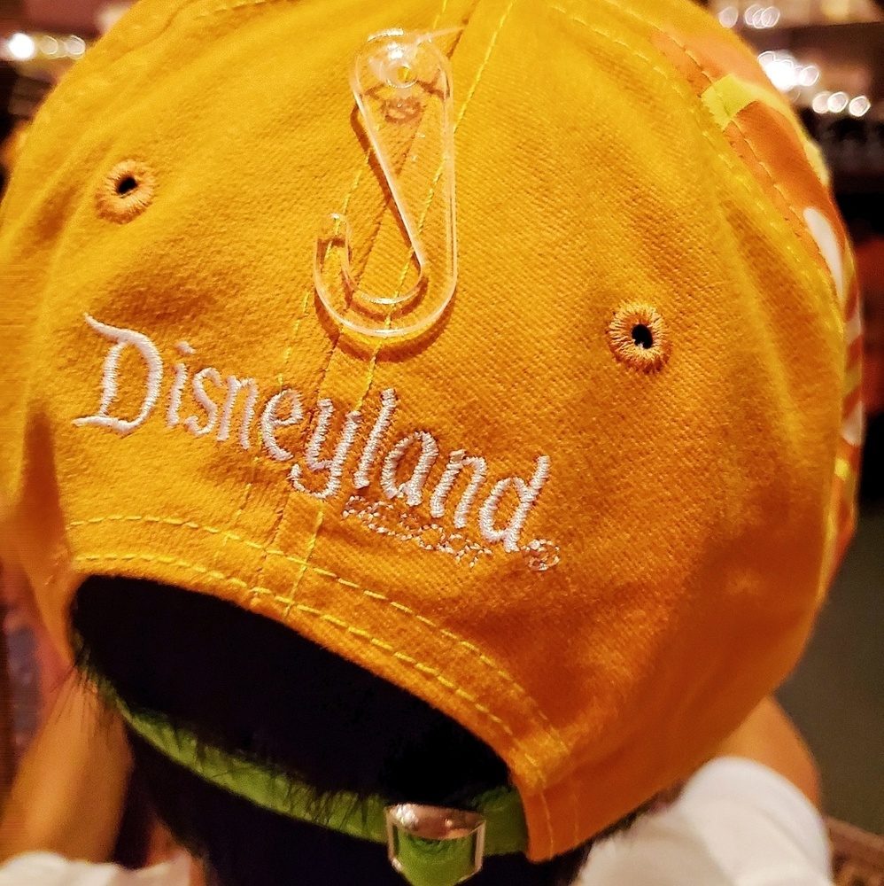 DISNEY PARKS ORANGE BIRD SQUEEZE THE DAY HAT - Picture 5 of 6